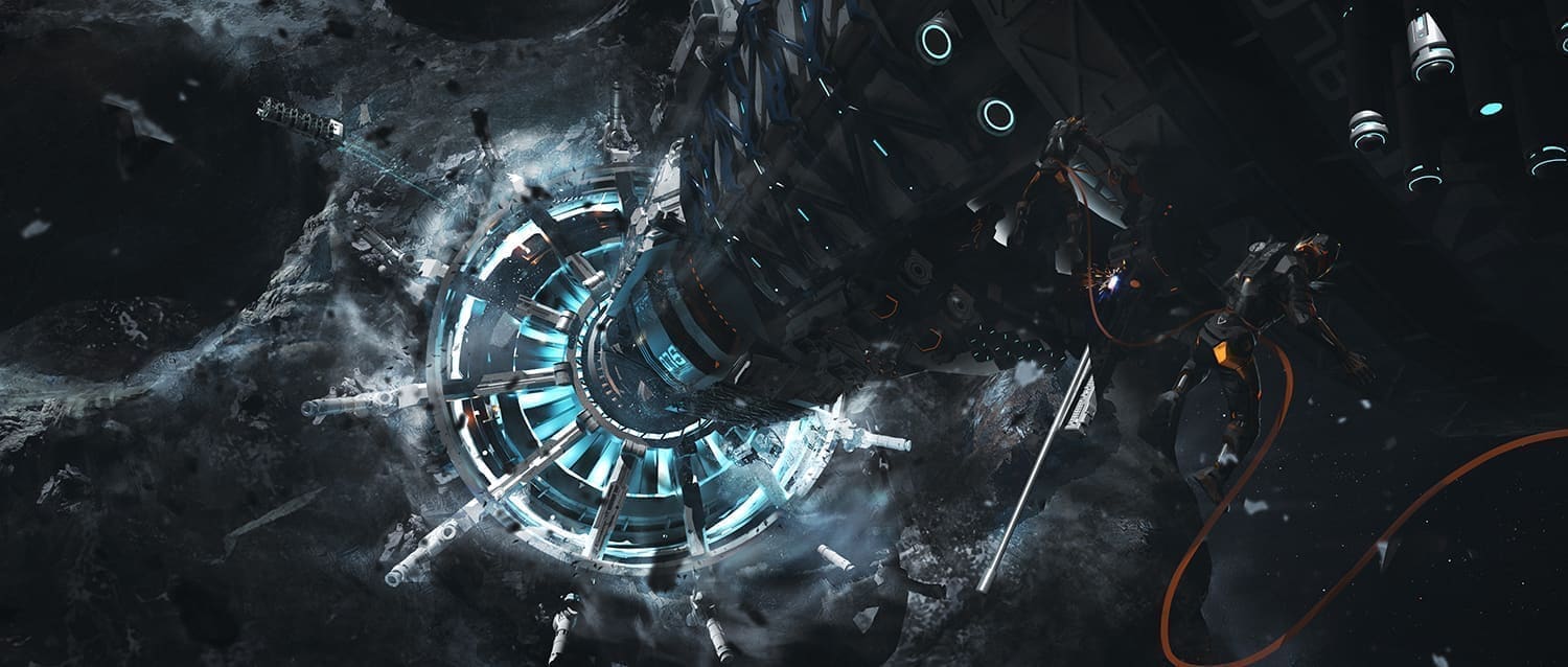 DEEP SPACE MINING RIG