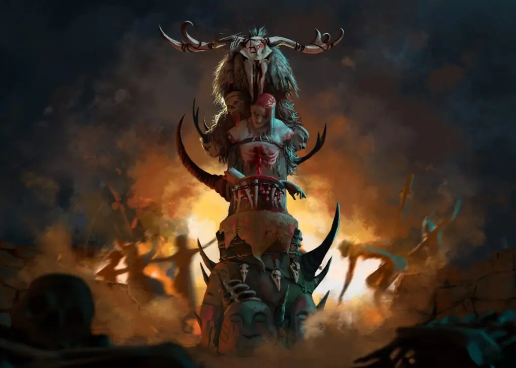 말레딕션 공식 삽화 — Primal_Totem_Adjusted