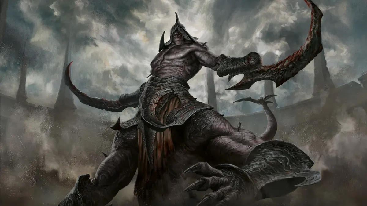 말레딕션 공식 삽화 — Champion of Drav Adjusted