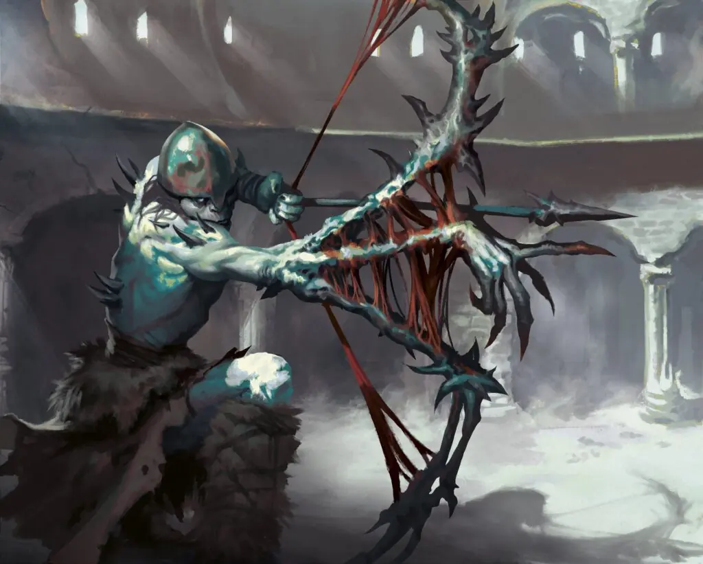 말레딕션 공식 삽화 — Horrific Archery Adjusted