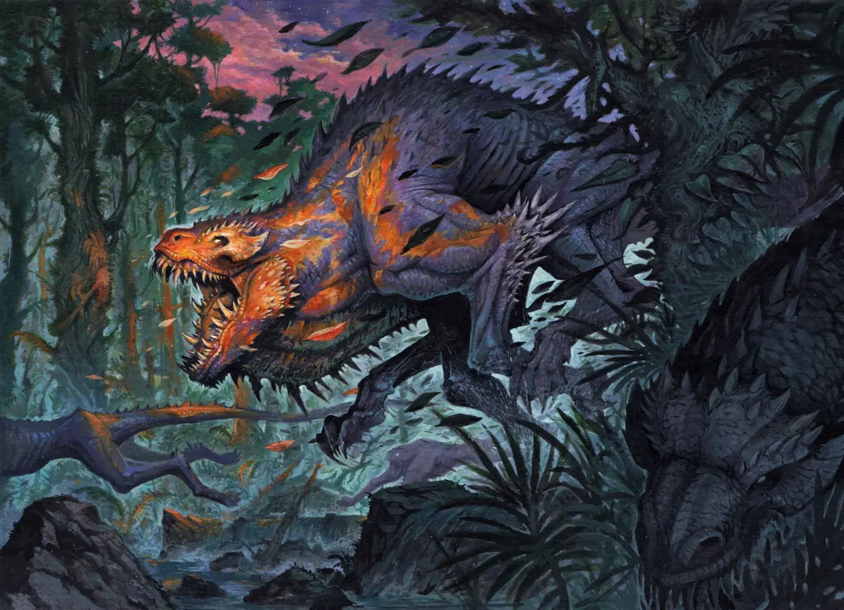 말레딕션 공식 삽화 — Tarok Beast Alt Adj