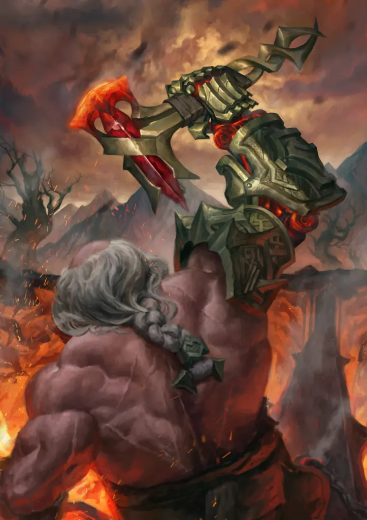 말레딕션 공식 삽화 — Will of the Forge 1